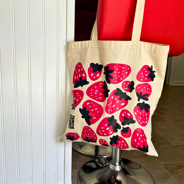 Strawberry Tote Bag