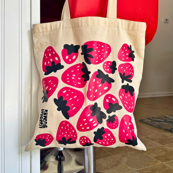 Strawberry Tote Bag