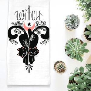 W.I.T.C.H Tea Towel | Woman In Total Control of Herself