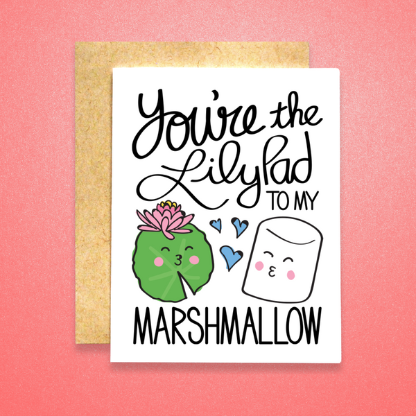 Lilypad and Marshmallow HIMYM Card