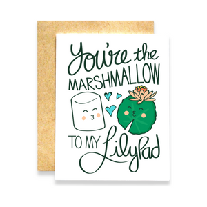 Lilypad and Marshmallow HIMYM Card