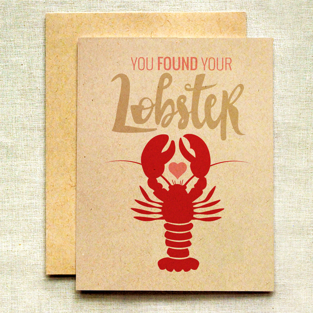 You Found Your Lobster Card