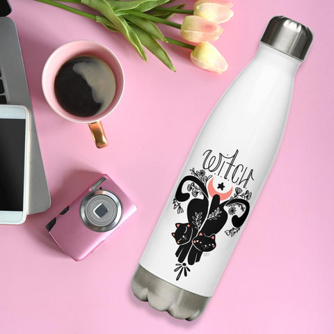 W.I.T.C.H Water Bottle | Woman In Total Control of Herself | 17 oz.