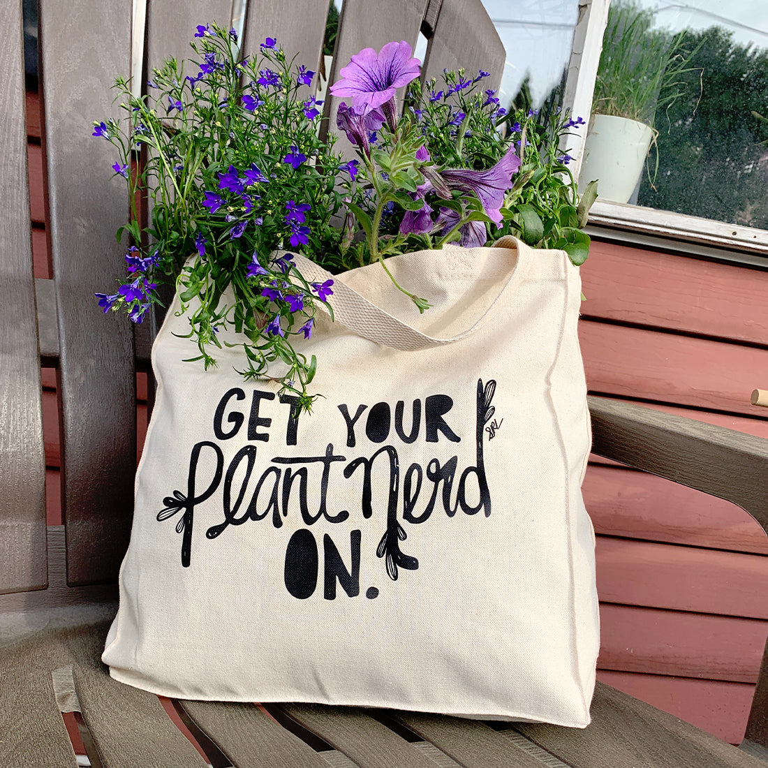 Get Your Plant Nerd On Tote Bag