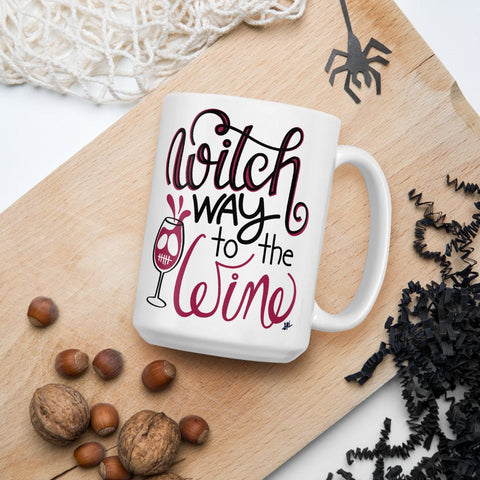 Witch Way to the Wine Mug